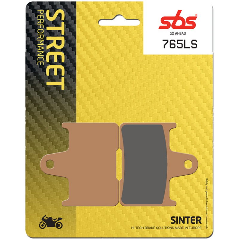 Plaquettes de frein SBS 765LS