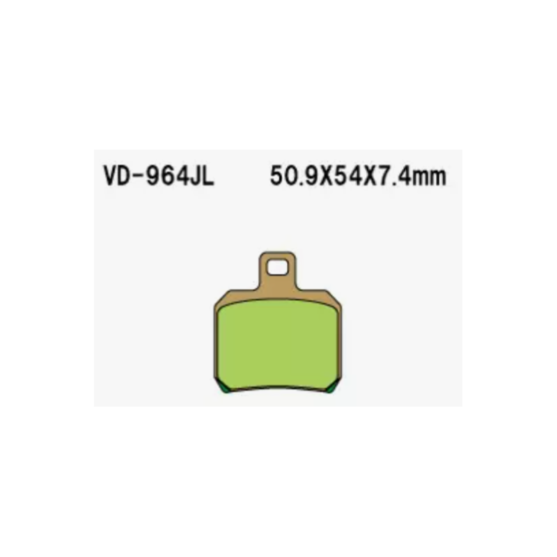 Plaquettes de frein Vesrah VD-964JL