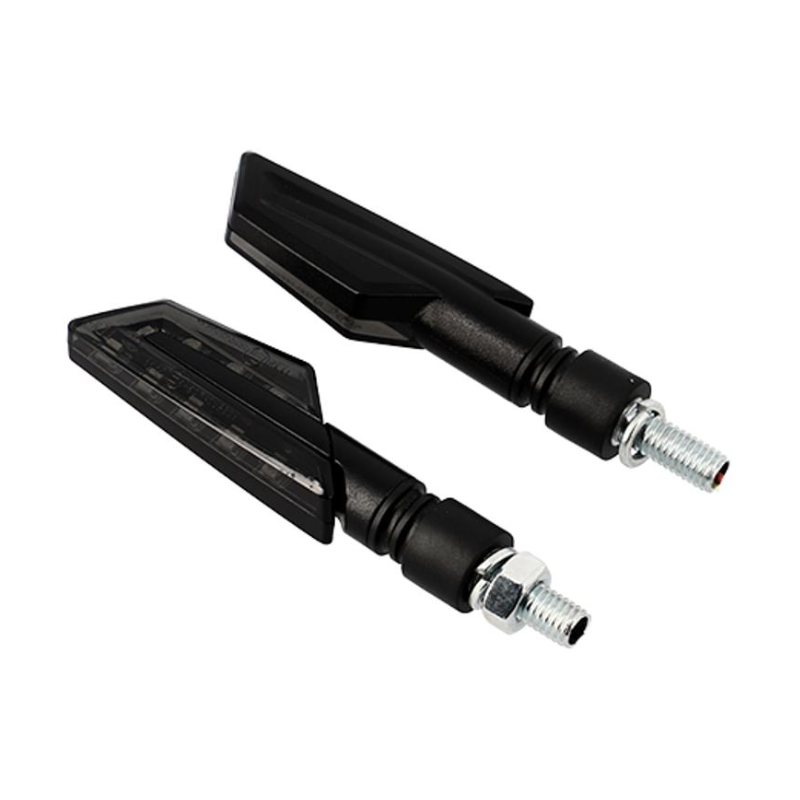 Clignotant Blackway Pegase Led Noir Fume - Homologue ce