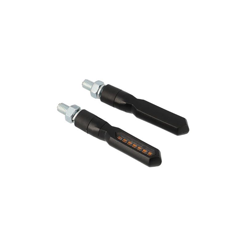Clignotant Blackway Quasar Led Noir - Homologue CE