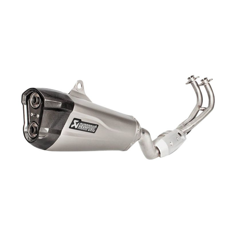 POT AKRAPOVIC POUR YAMAHA TMAX (LIGNE COMPLETE RACING LINE) (HOMOLOGUE